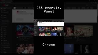 CSS Overview Panel in Chrome