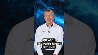 QIF 600L The world's largest HPP press - Ready for high production demand