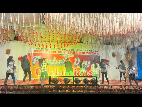 Freshers (CSE_Girls ) Dance video || JNTUHUCEM #jntuh #jntuhcem #jntuupdates