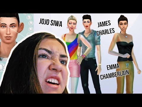 turning your favorite youtubers into sims