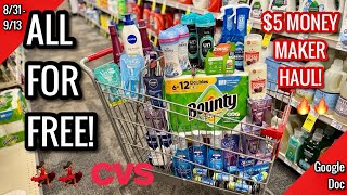 CVS Free & Cheap Coupon Deals & Haul | 8/31 - 9/13| BIG MONEY MAKER WEEK! 🔥| Learn CVS Couponing