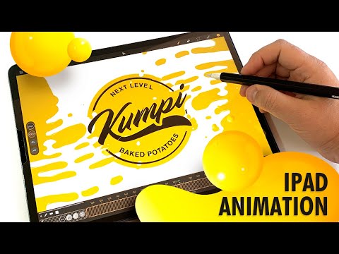 Making Logo Animation on iPad Pro with Callipeg