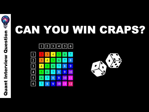 Can You Beat the Casino at Craps? | Quant Interview Questions