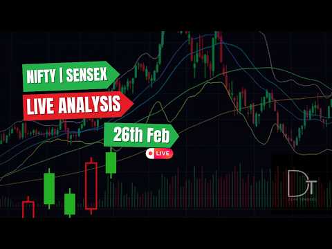 LIve Trade Learning in Sensex & Nifty | 26th Feb |  #abkyahoga #deartraders #sensex #livetrading