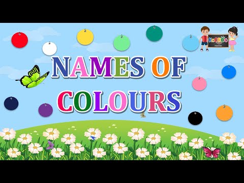 Names of Colours | Learn About Colours | KooBoo Kids | KooBoo Productions