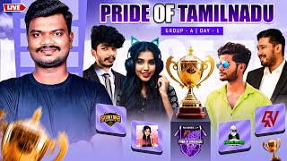 🔥 YOUTUBER PHASE 1 | 1 DAY SHOW | PRIDE OF TAMILNADU #pvs #gyangaming #freefirelive