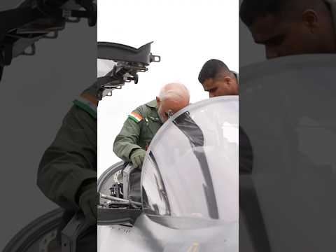Prime Minister Narendra Modi takes a sortie on Tejas aircraft in Bengaluru, Karnataka