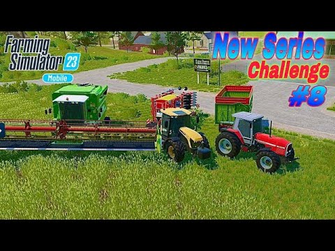 Harvesting Season in New series | No SOYBEAN Challenge in Farming Simulator 23 |