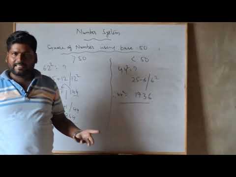 Square of number 02 || संख्या का वर्ग || VIKASH SIR