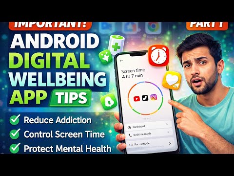 Protect Your Mind & Battery 🔋 | Digital Wellbeing App Android (Part 1)