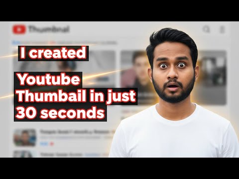 Generate Youtube Thumbnail in just 30seconds with AI
