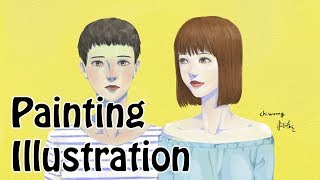 [Speed Painting]Clip Studio Illustration 클립 스튜디오로 일러스트 그리기 - 6