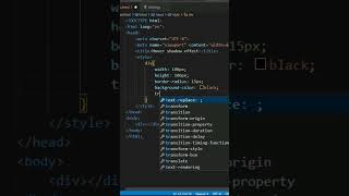 Creating a hover shadow effect using CSS