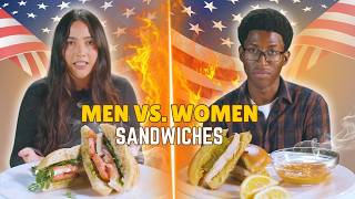 Men vs Women: We Try Each Other's Sandwiches ⎸ Taste Wars