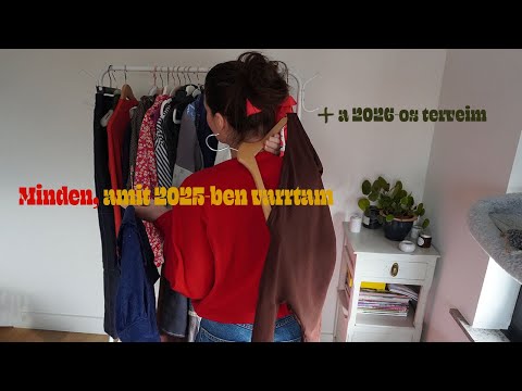 Minden, amit 2025-ben varrtam (ès a 2026-os terveim)