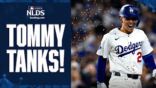 TOMMY EDMAN! The Dodgers take a NLDS Game 3 lead on a Tommy Tanks homer! 💪
