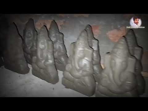 How to make a Ganesha mould with pop|| how to make a ganesha|| sunil Kumar creations