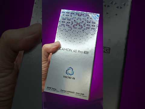 Mid-range BEAST Unleashed! Tecno Camon 40 Pro 5G Unboxing #shorts
