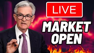 🚨LIVE: FOMC DAY! Market Open!