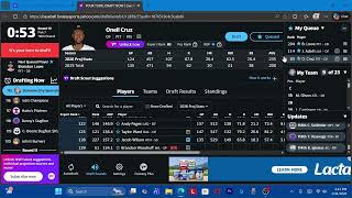 2026 Fantasy Baseball Draft Pick 6