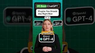 Discover 25 Best ChatGPT Plugins #youtubeshorts #shorts