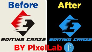 How to Change Logo Colour by Using PixelLab ||