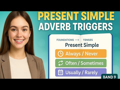 Master Present Simple Tense Adverbs | L-2 ||(Basic → Advanced) │ Foundations → Tenses || vocavista |