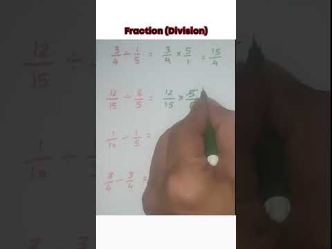 Fraction (Division) #shorts