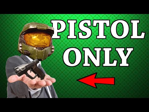 Can you beat Halo CE with only the pistol?