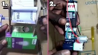 Unique diy life hack video// dc motor use simple since experiment video 