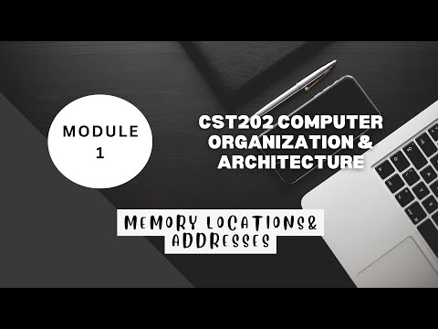 CST 202 Memory Locations And Addresses-Computer Organization & Architecture Module1-KTU