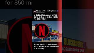 Blockbuster vs Netflix: the biggest business mistakes in history