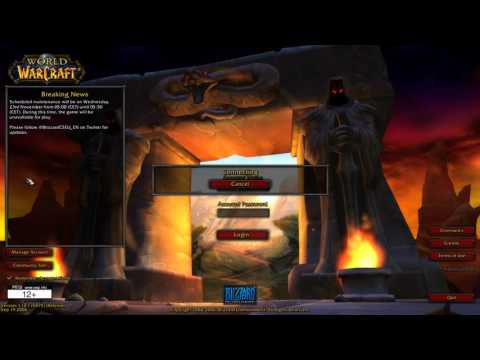 Nostalrius reborn stress test with commentary (low fps trigger warning)