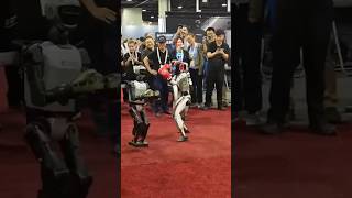 Unitree Humanoid Robot Boxing & Fighting Combat. #robotics #boxing