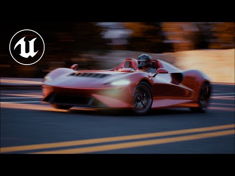 McLaren Elva | Speed Level Design | Unreal Engine |