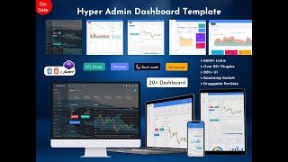 Responsive Bootstrap Admin Dashboard Template Web Apps – Hyper