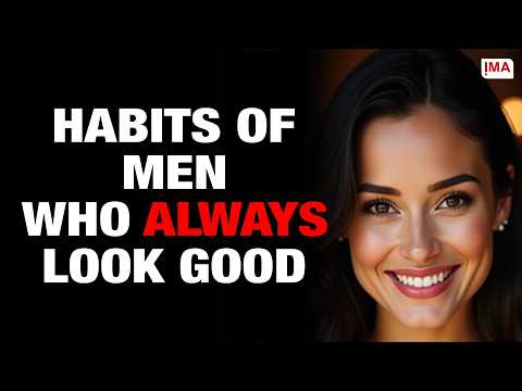 12 habits of men who always look good