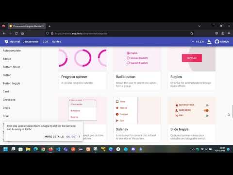 Angular material