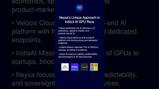 Neysa's Unique Approach in India's AI GPU Race