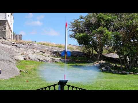 Model Rocket Launch 1 in Slow Motion