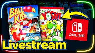 Yoshi & Balloon Kid Are OUT NOW on Switch NSO! - Livestream