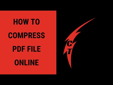 How to compress PDF file online for free / How to reduce the size of PDF file