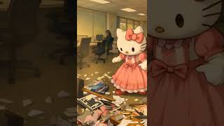Don’t mess with my Hello Kitty mood! 😾💻”#fypシ #funny#baby##TechTrouble#hellokity