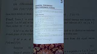 Rolle's  Theorem #shorts #rollestheorem #viralshorts calculus