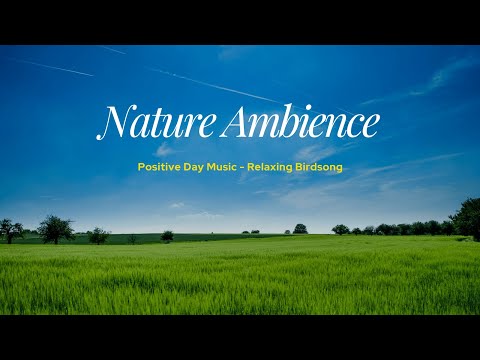 Relaxing Nature Ambience & Birdsong 🌺 Healing Music for a Positive Day - Calm Your Mind and Body