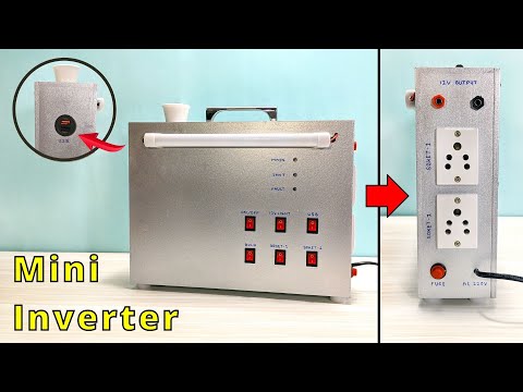 How to Make a Inverter at Home | DIY Mini Inverter
