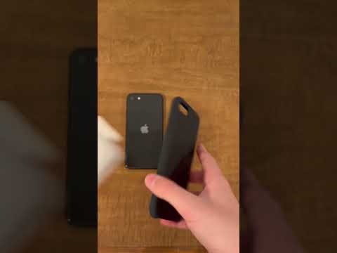 Apple iPhone SE Silicone Case Unboxing #apple #iphone #applecases