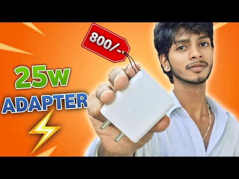 ⚡️Samsung Original 25w SuperFast Charging Adapter In Rs. 800/-  | Abhishek Raz