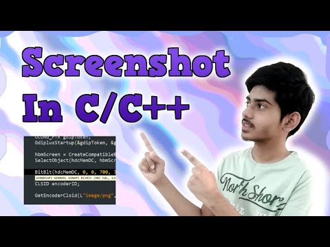How to Capture Image (Screenshot) in C/C++ | Save Image in PNG format | Easy Programming