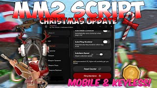 🎁 MM2 SCRIPT │ NO KEY, AUTOFARM, PASTEBIN | Weapon Spawner │XENO │🎄CHRISTMAS UPDATE 2025 🎄